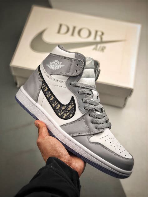 dior nike sneakers|dior jordan 1 high sneakers.